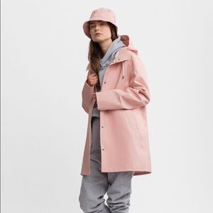 Stutterheim Stockholm Raincoat pale pink Unisex XXS Women’s S